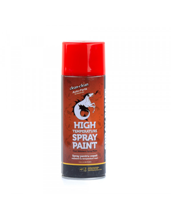 VOPSEA ROSIE PT  TEMPERATURI INALTE( 300 ºc) SPRAY 400 ML( PENTRU ETRIERI)